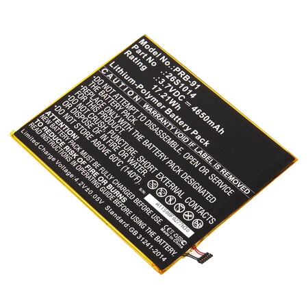 Ultralast Portable Reader Battery, PRB-91 PRB-91